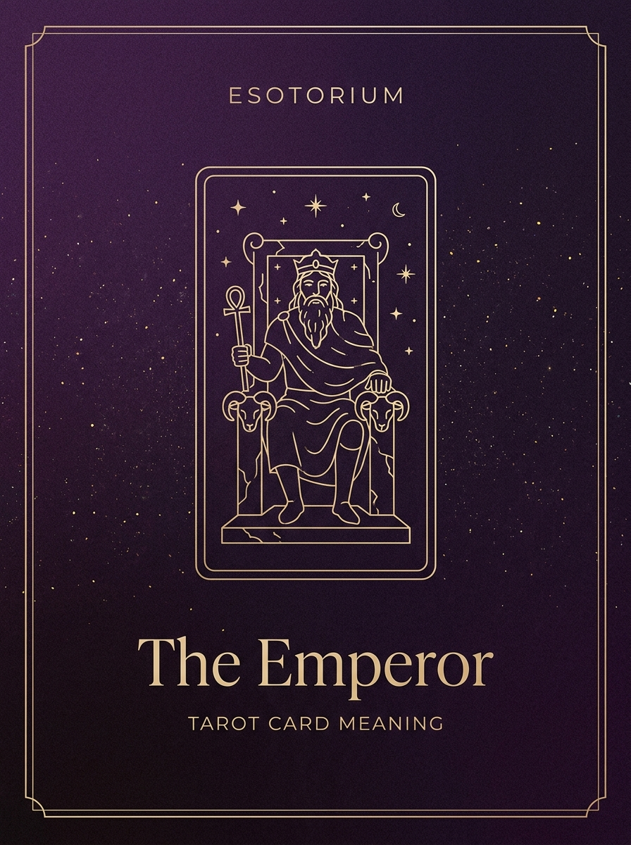 The Emperor Tarot Card: Meaning (Upright & Reversed)