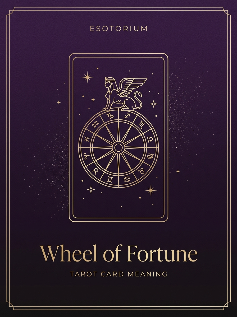 Wheel of Fortune Tarot Card: Meaning (Upright & Reversed)