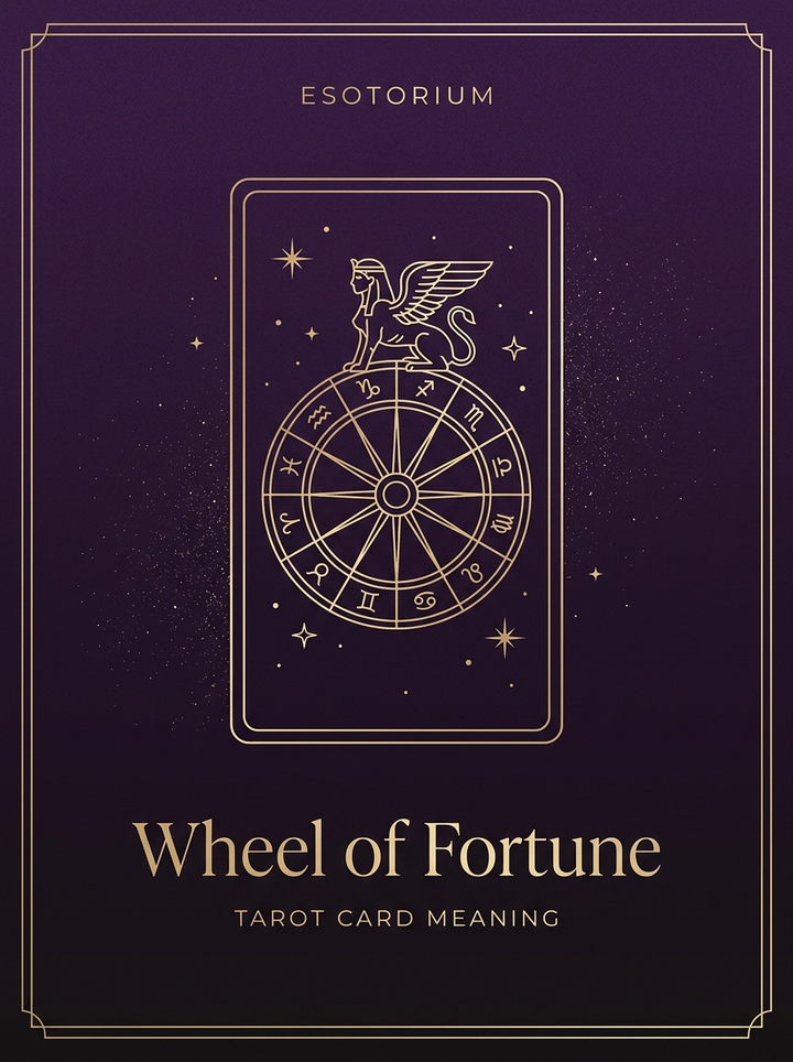 Wheel of Fortune Tarot Card: Meaning (Upright & Reversed)