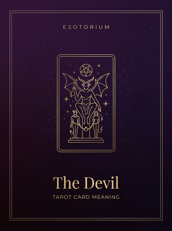 The Devil Tarot Card: Meaning (Upright & Reversed)