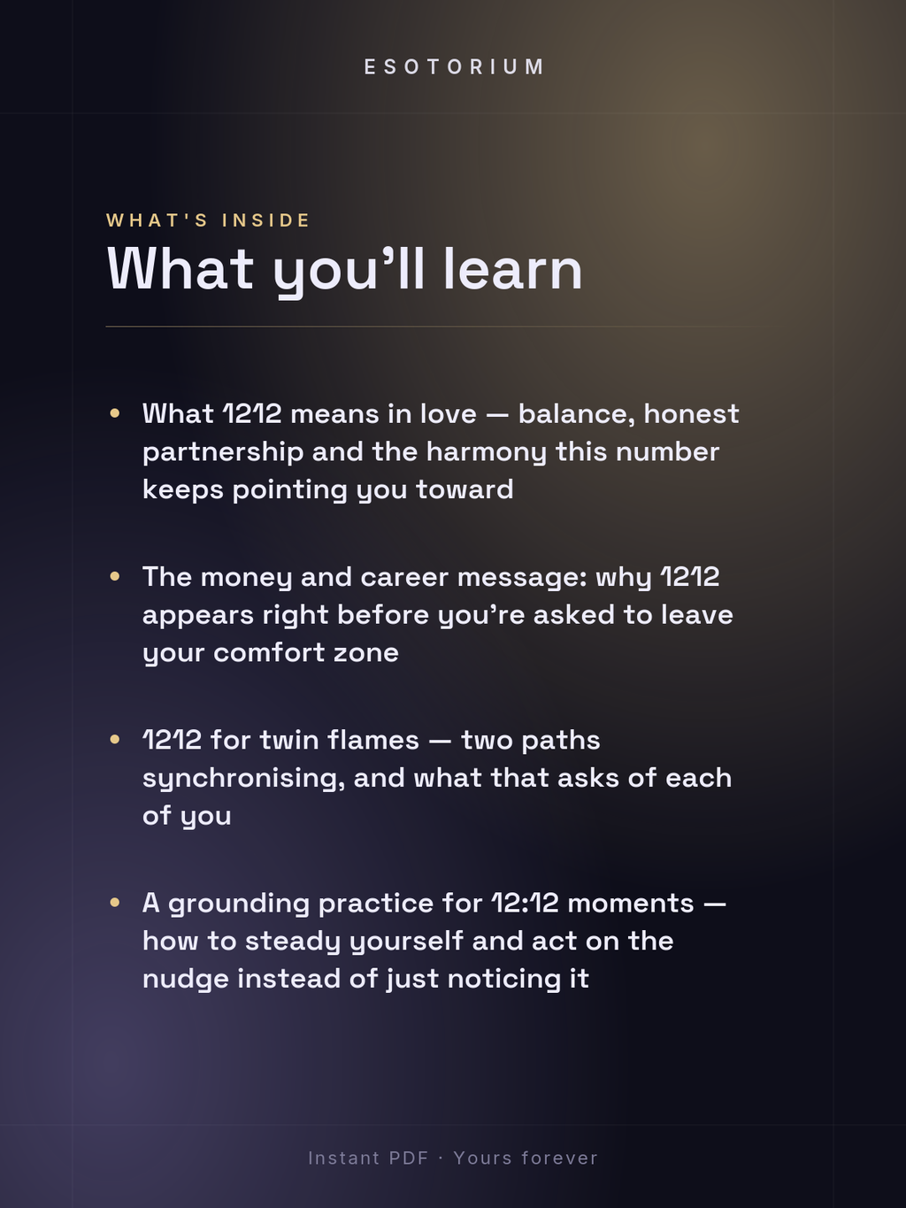 Angel Number 1212 — Meaning in Love, Money & Life — What's inside