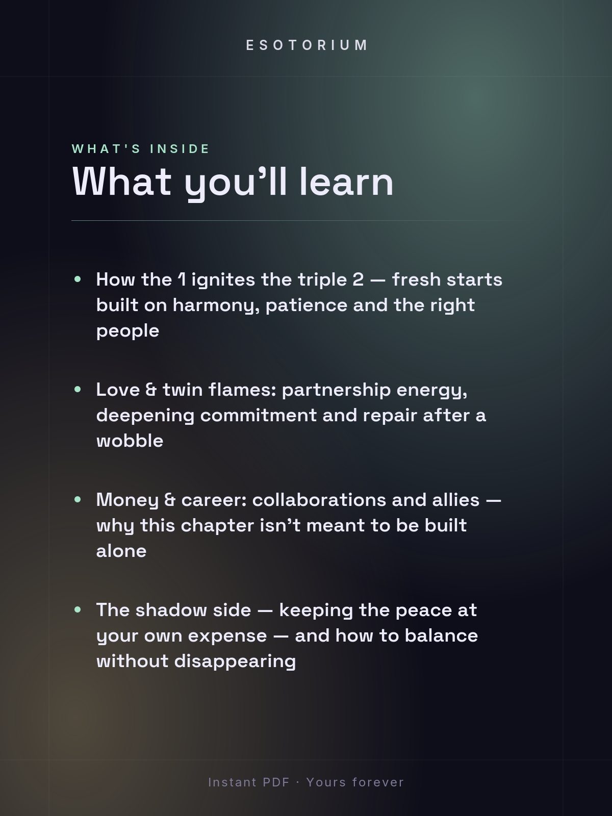 Angel Number 1222 — Meaning in Love, Money & Life — What's inside