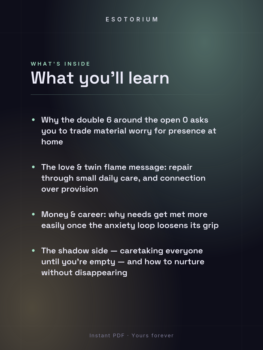 Angel Number 606 — Meaning in Love, Money & Life — What's inside