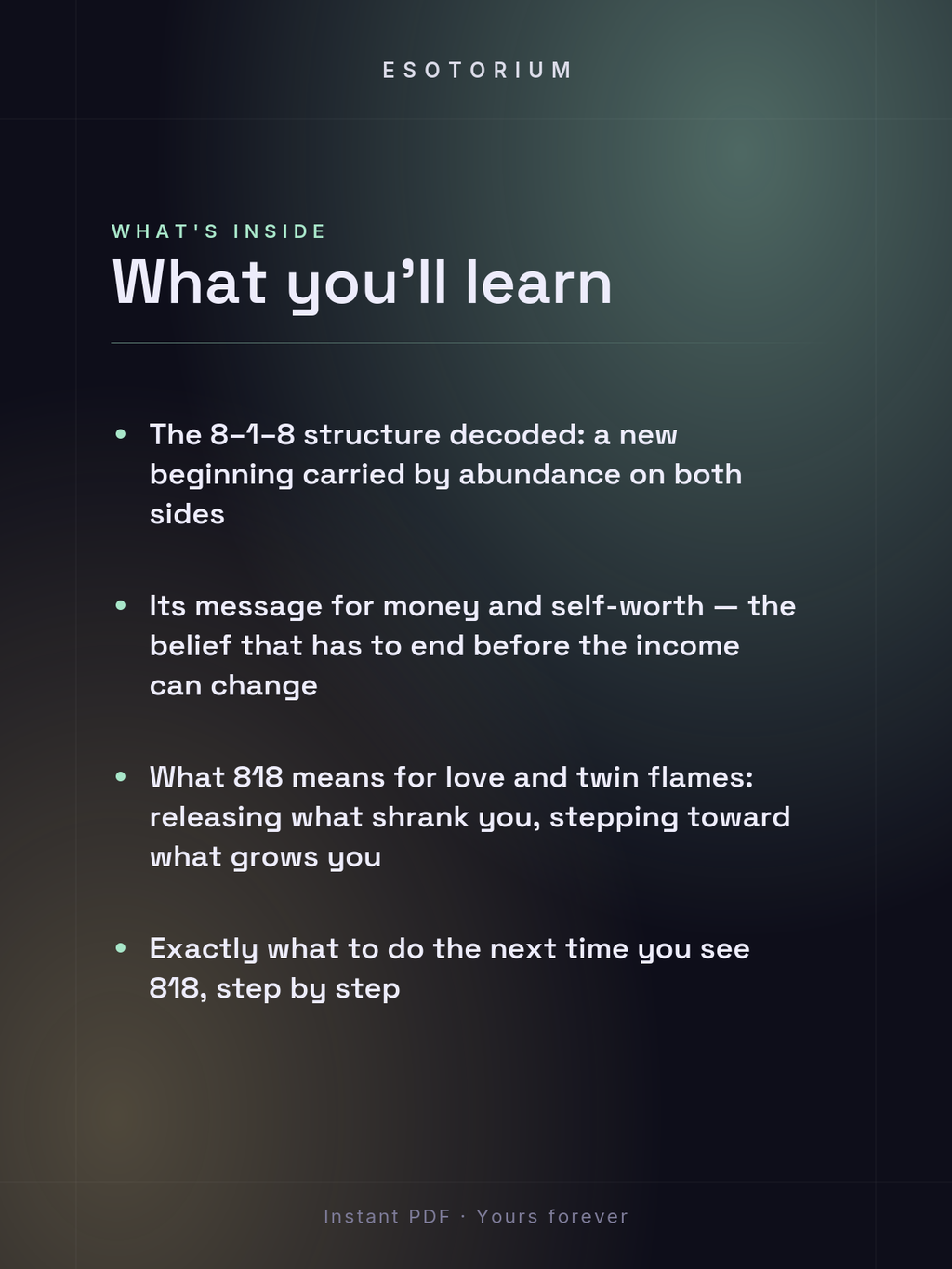 Angel Number 818 — Meaning in Love, Money & Life — What's inside