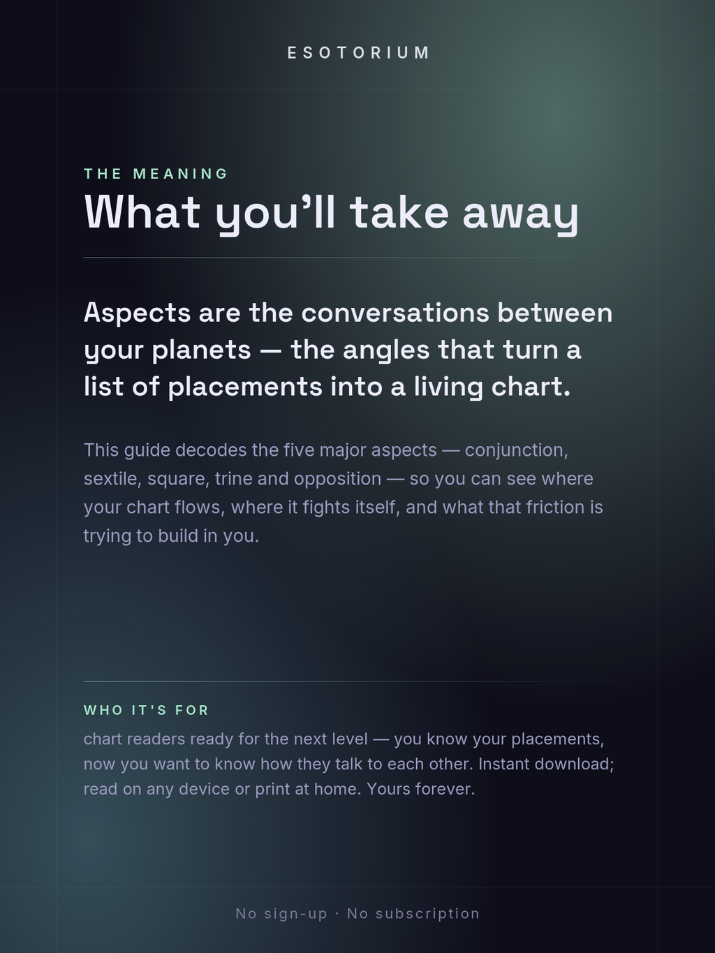 Astrological Aspects Decoded — Conjunctions to Oppositions — What it means