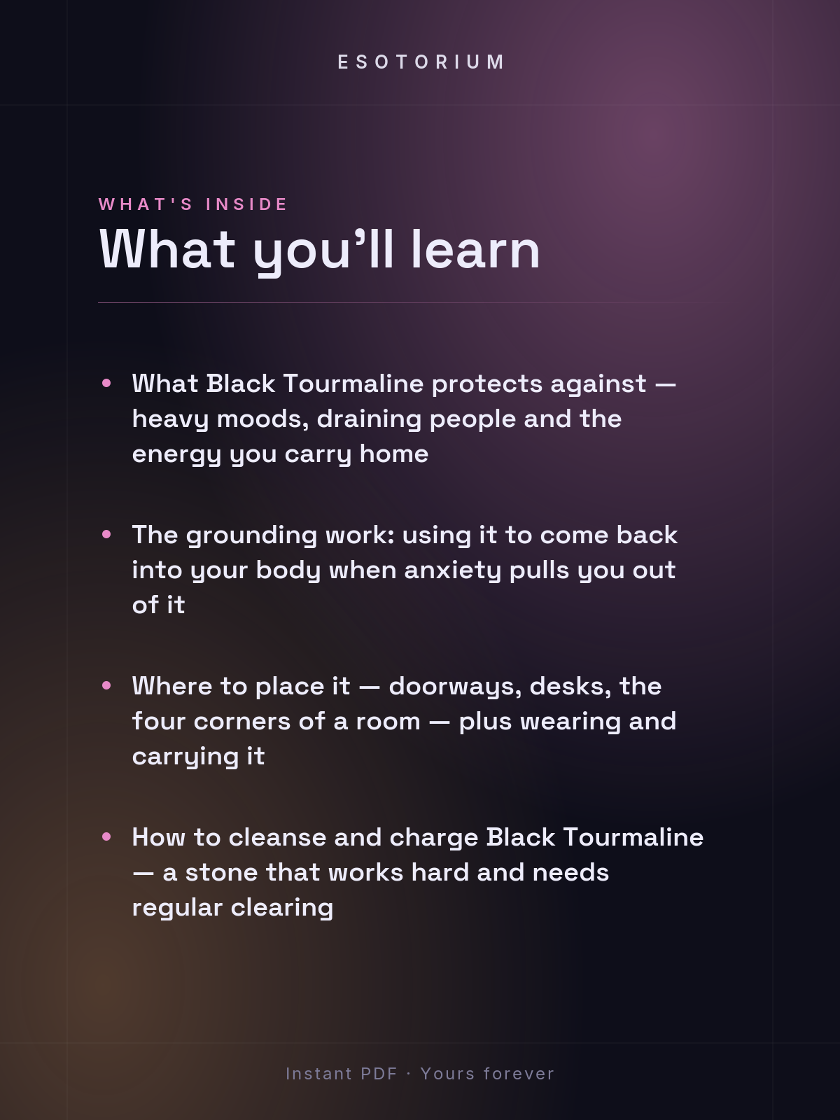 Black Tourmaline — Meaning, Uses & Healing Properties — what you'll learn