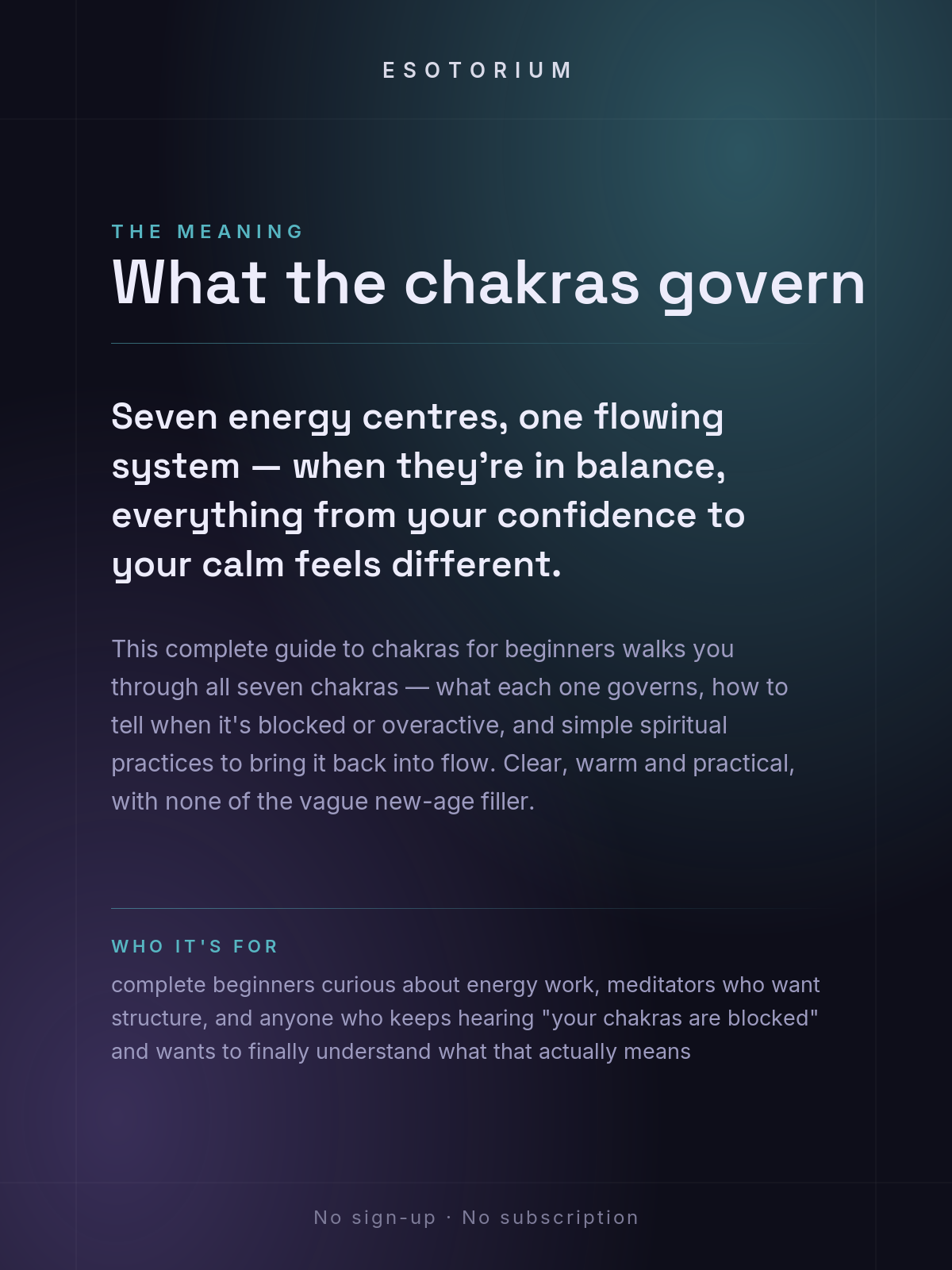 Chakras for Beginners — Balance Your Energy System — what it means
