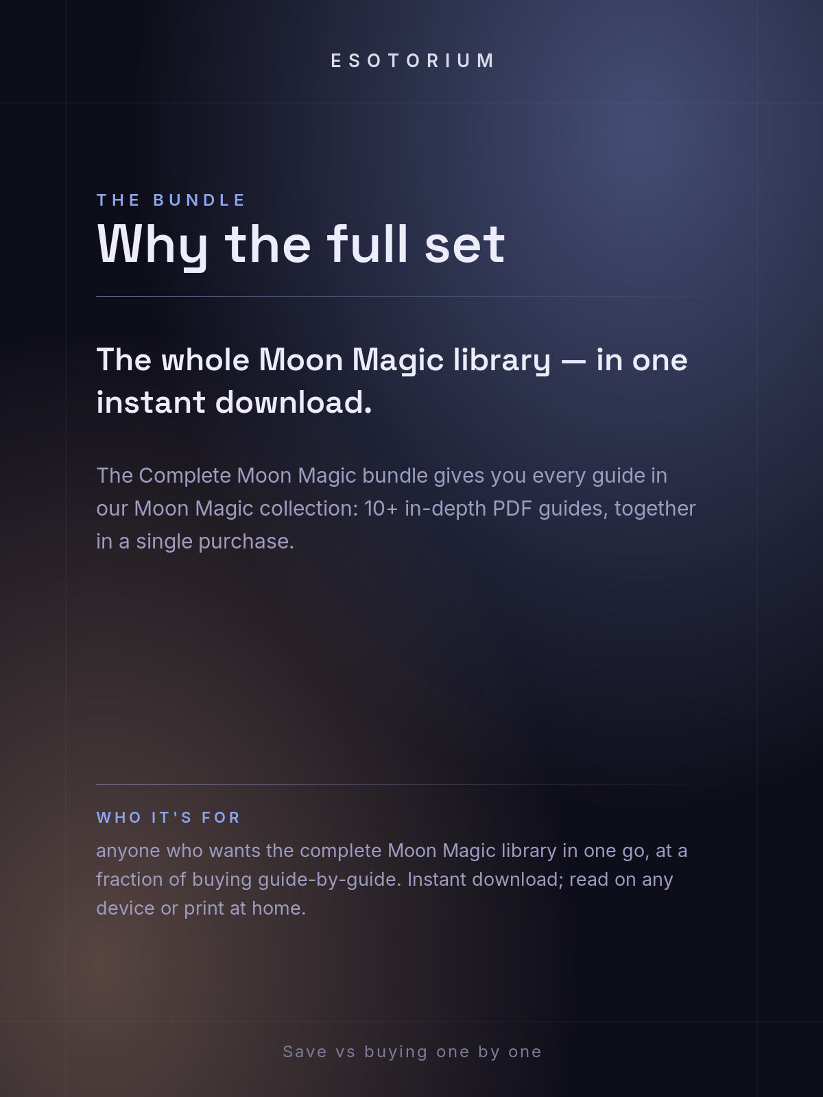 Complete Moon Magic Bundle — Why the full set