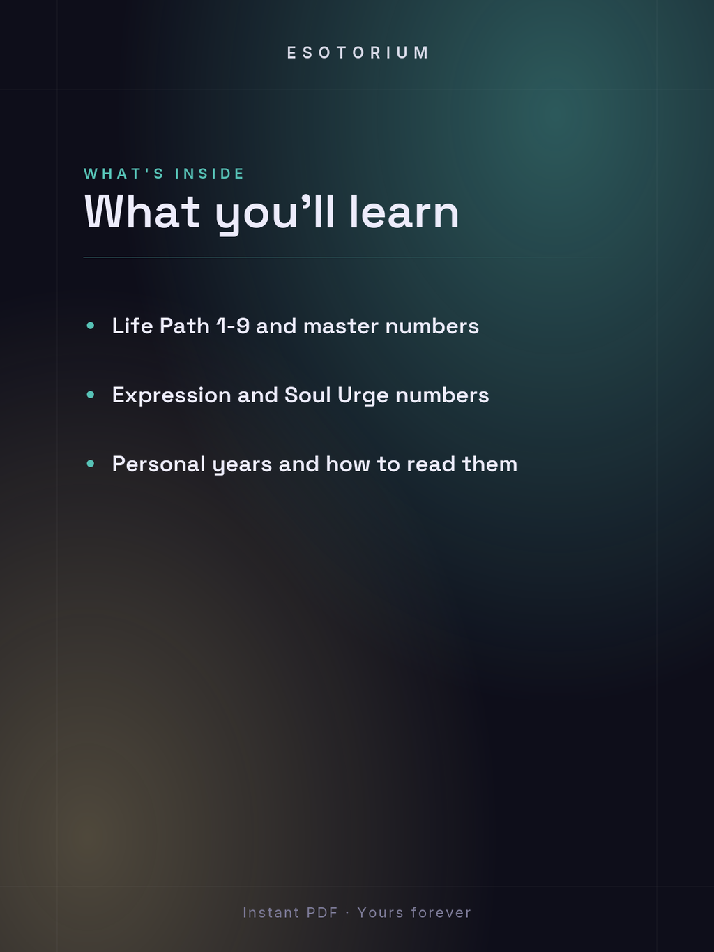 Complete Numerology Bundle — What's inside