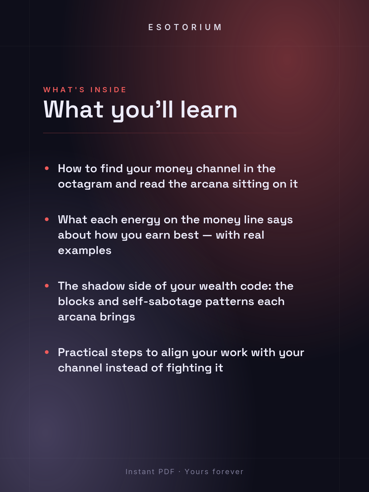 Destiny Matrix Money Channel — Your Wealth Code — what you'll learn