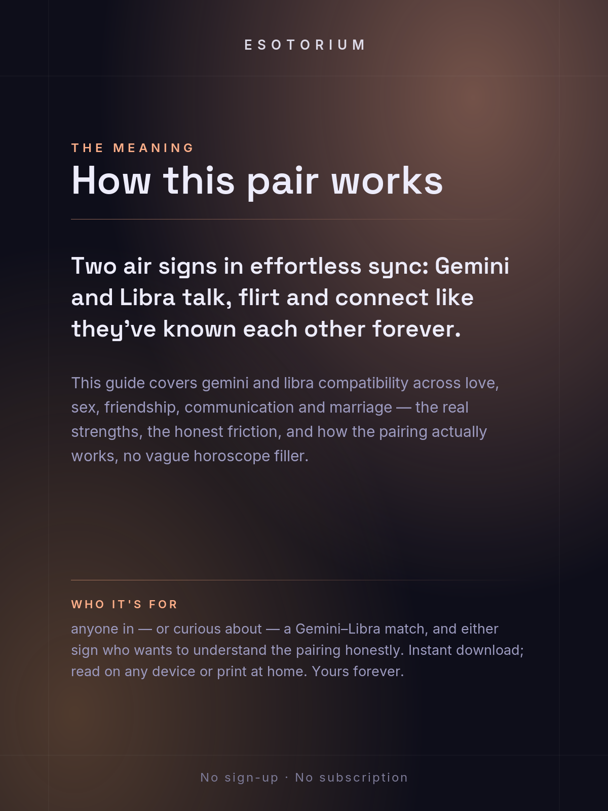 Gemini and Libra Compatibility — Love, Sex & Friendship — What it means