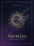 Sun in Leo — Esotorium birth chart PDF guide cover