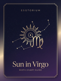 Sun in Virgo — Esotorium birth chart PDF guide cover
