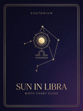 Sun in Libra — Esotorium birth chart PDF guide cover