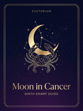 Moon in Cancer — Birth Chart Guide, Esotorium PDF cover