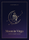 Moon in Virgo — Birth Chart Guide, Esotorium PDF cover