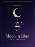 Moon in Libra — Birth Chart Guide, Esotorium PDF cover