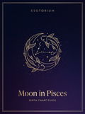 Moon in Pisces — Birth Chart Guide, Esotorium PDF cover