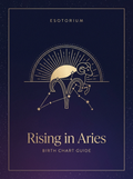 Rising in Aries — Birth Chart Guide, Esotorium PDF cover