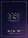 Rising in Taurus — Birth Chart Guide, Esotorium PDF cover