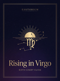 Rising in Virgo — Birth Chart Guide, Esotorium PDF cover