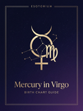 Mercury in Virgo — Birth Chart Guide, Esotorium PDF cover