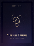 Mars in Taurus — Birth Chart Guide, Esotorium PDF cover