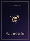 Mars in Gemini — Birth Chart Guide, Esotorium PDF cover