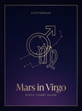 Mars in Virgo — Birth Chart Guide, Esotorium PDF cover
