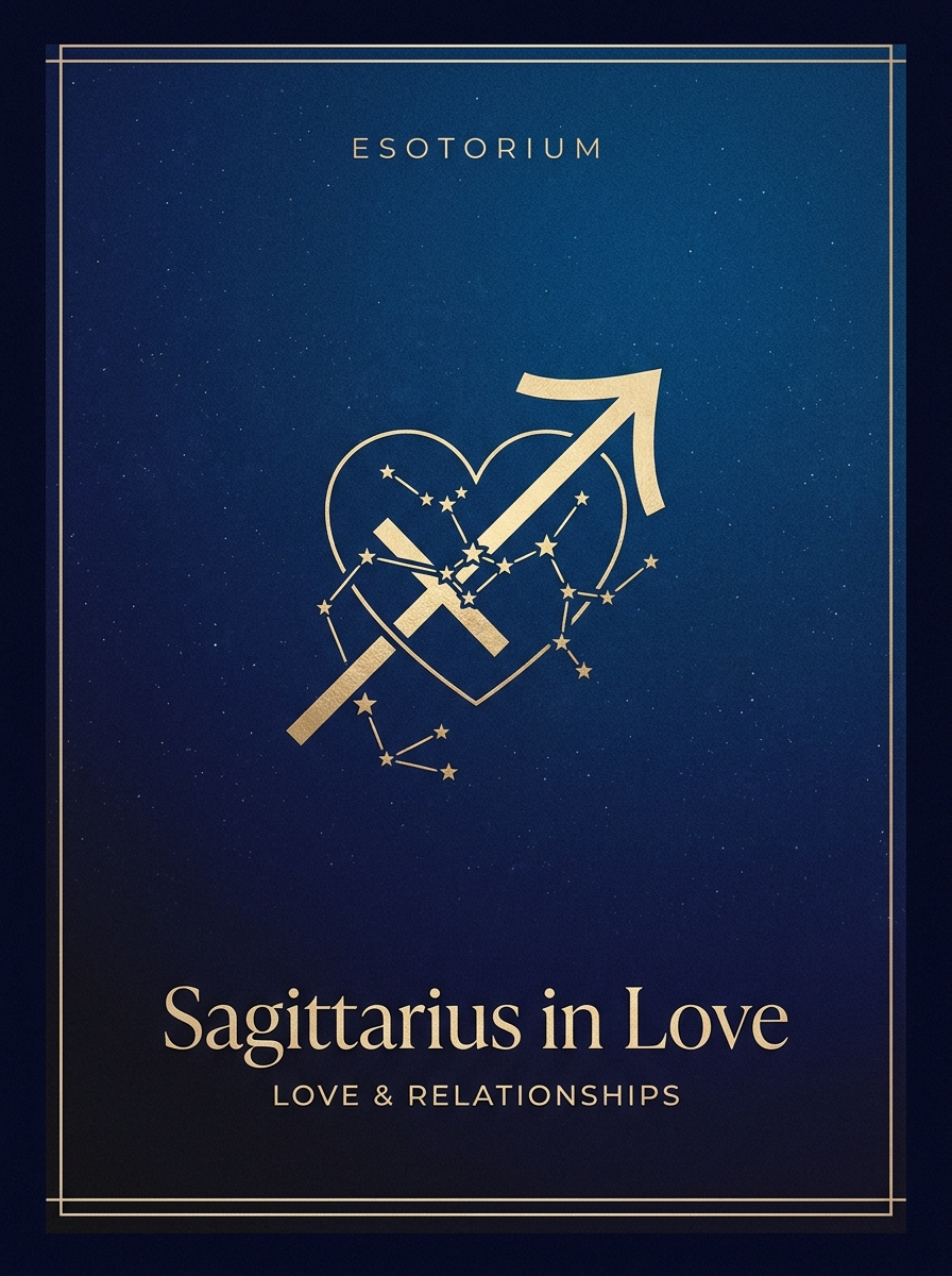 Sagittarius in Love & Relationships, Esotorium PDF cover