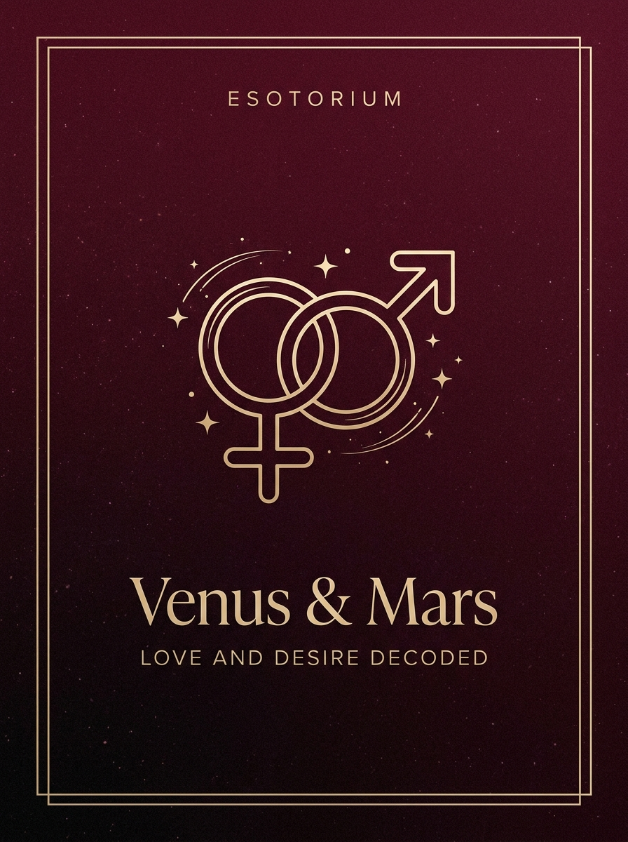 Venus & Mars Compatibility — Love and Desire Decoded, Esotorium PDF cover
