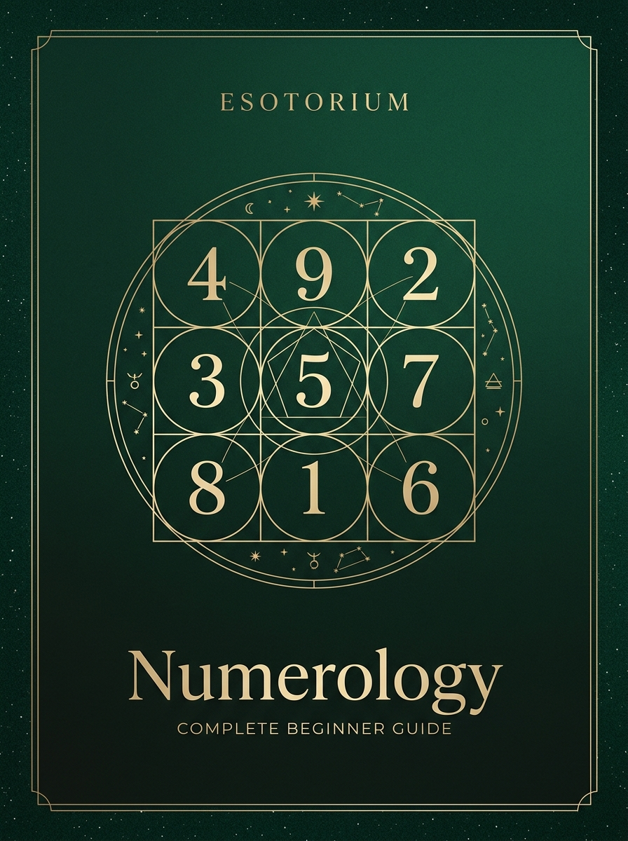 Numerology for Beginners — Decode Your Numbers, Esotorium PDF cover