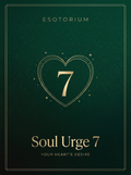 Soul Urge Number 7 — Your Heart's Desire, Esotorium PDF cover