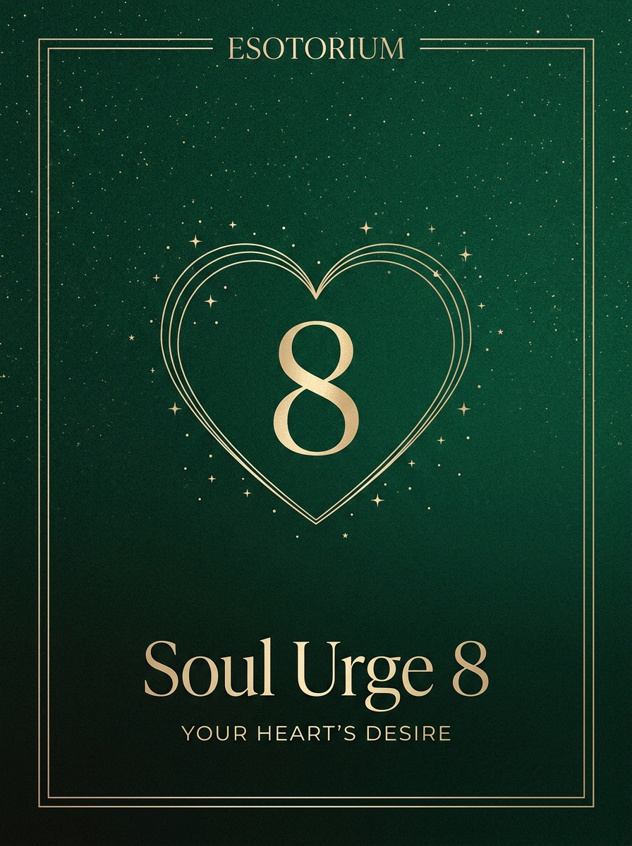 Soul Urge Number 8 — Your Heart's Desire, Esotorium PDF cover
