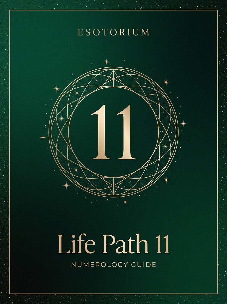 Life Path Number 11 — Full Meaning Guide, Esotorium PDF cover