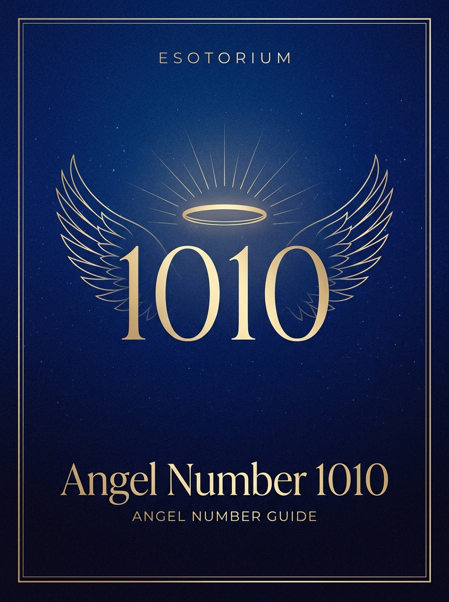Angel Number 1010 — Meaning in Love, Money & Life — Esotorium PDF cover