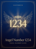 Angel Number 1234 — Meaning in Love, Money & Life — Esotorium PDF cover