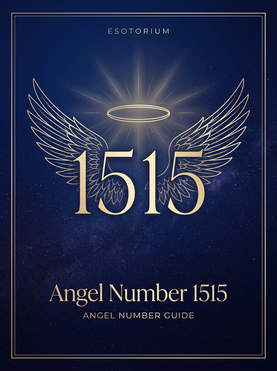 Angel Number 1515 — Meaning in Love, Money & Life — Esotorium PDF cover