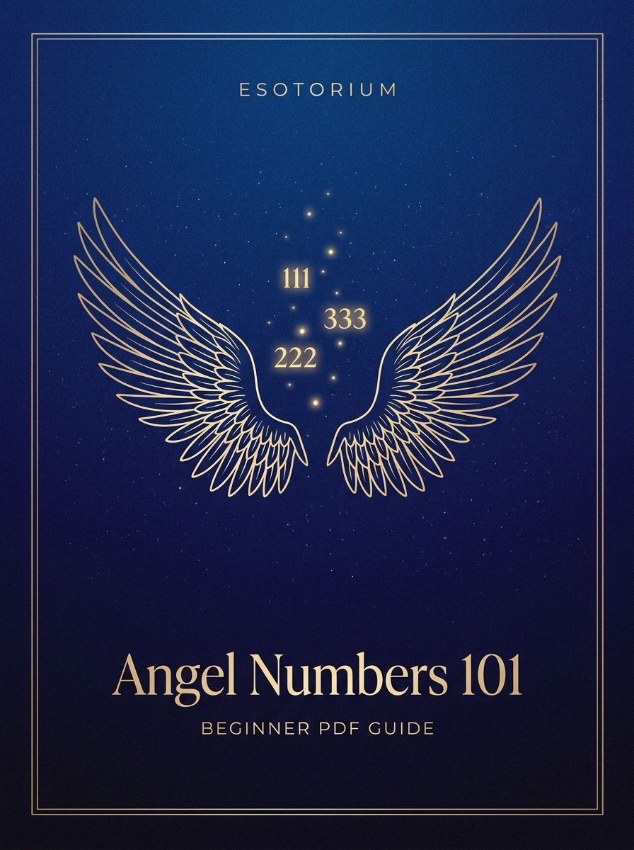 Angel Numbers 101 — How to Read the Signs — Esotorium PDF cover