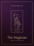 The Magician — Tarot Card Meaning — Esotorium PDF cover