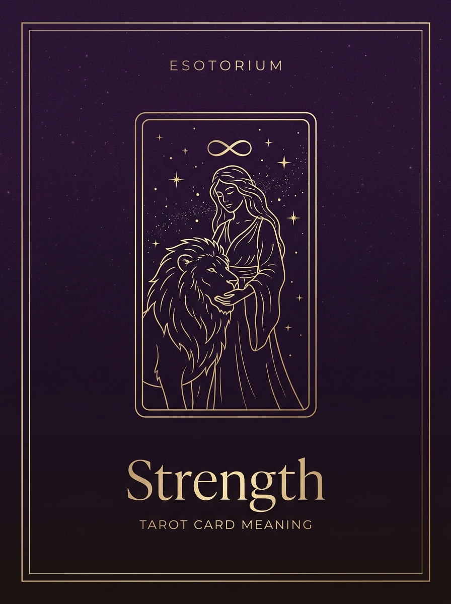 Strength — Tarot Card Meaning — Esotorium PDF cover