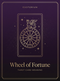 Wheel of Fortune — Tarot Card Meaning — Esotorium PDF cover