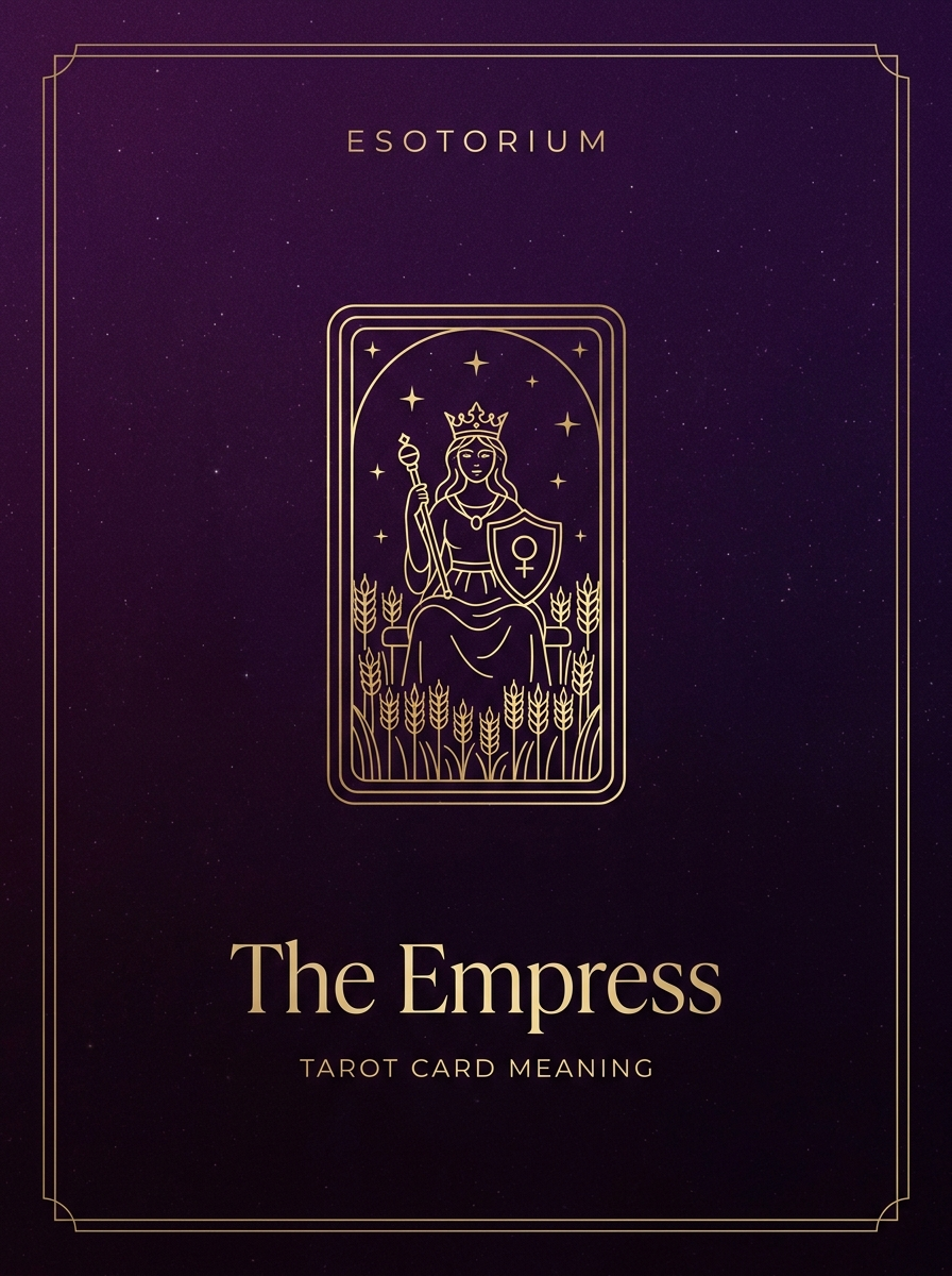 The Empress — Tarot Card Meaning — Esotorium PDF cover