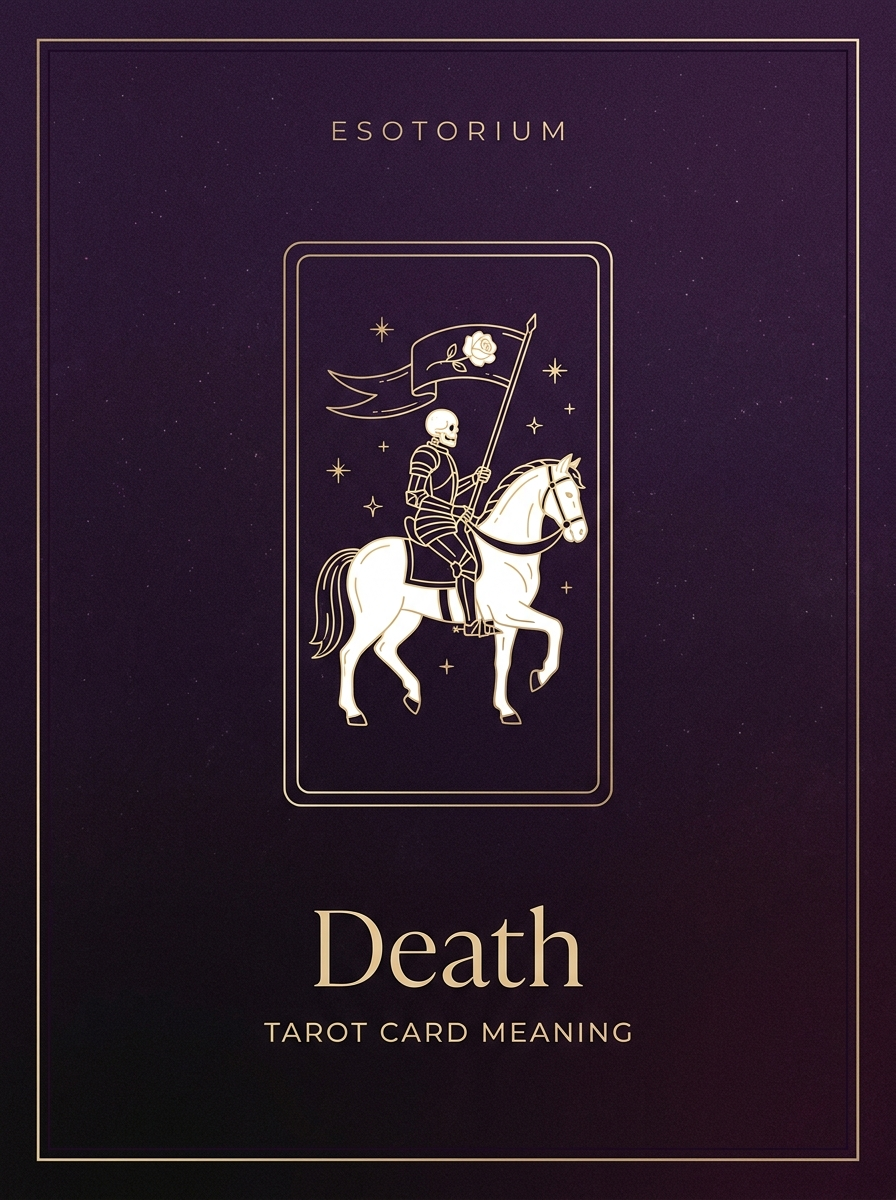 Death — Tarot Card Meaning — Esotorium PDF cover