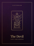 The Devil — Tarot Card Meaning — Esotorium PDF cover
