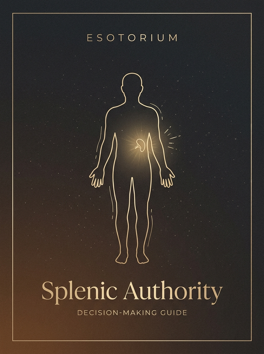 Splenic Authority — How to Make Decisions — Esotorium PDF cover