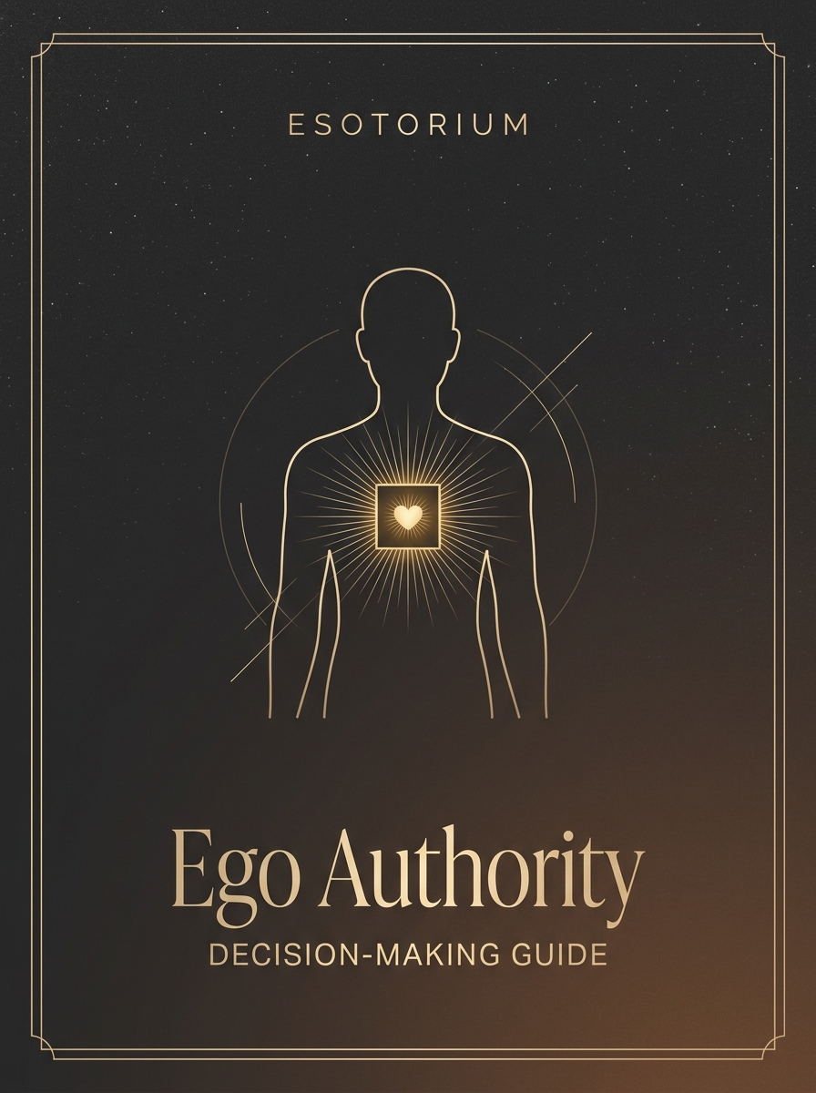 Ego Authority — How to Make Decisions — Esotorium PDF cover
