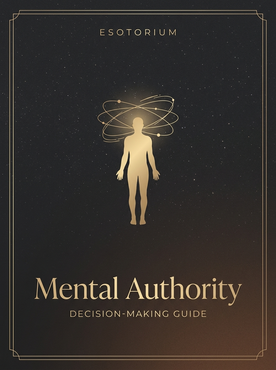 Mental Authority — How to Make Decisions — Esotorium PDF cover