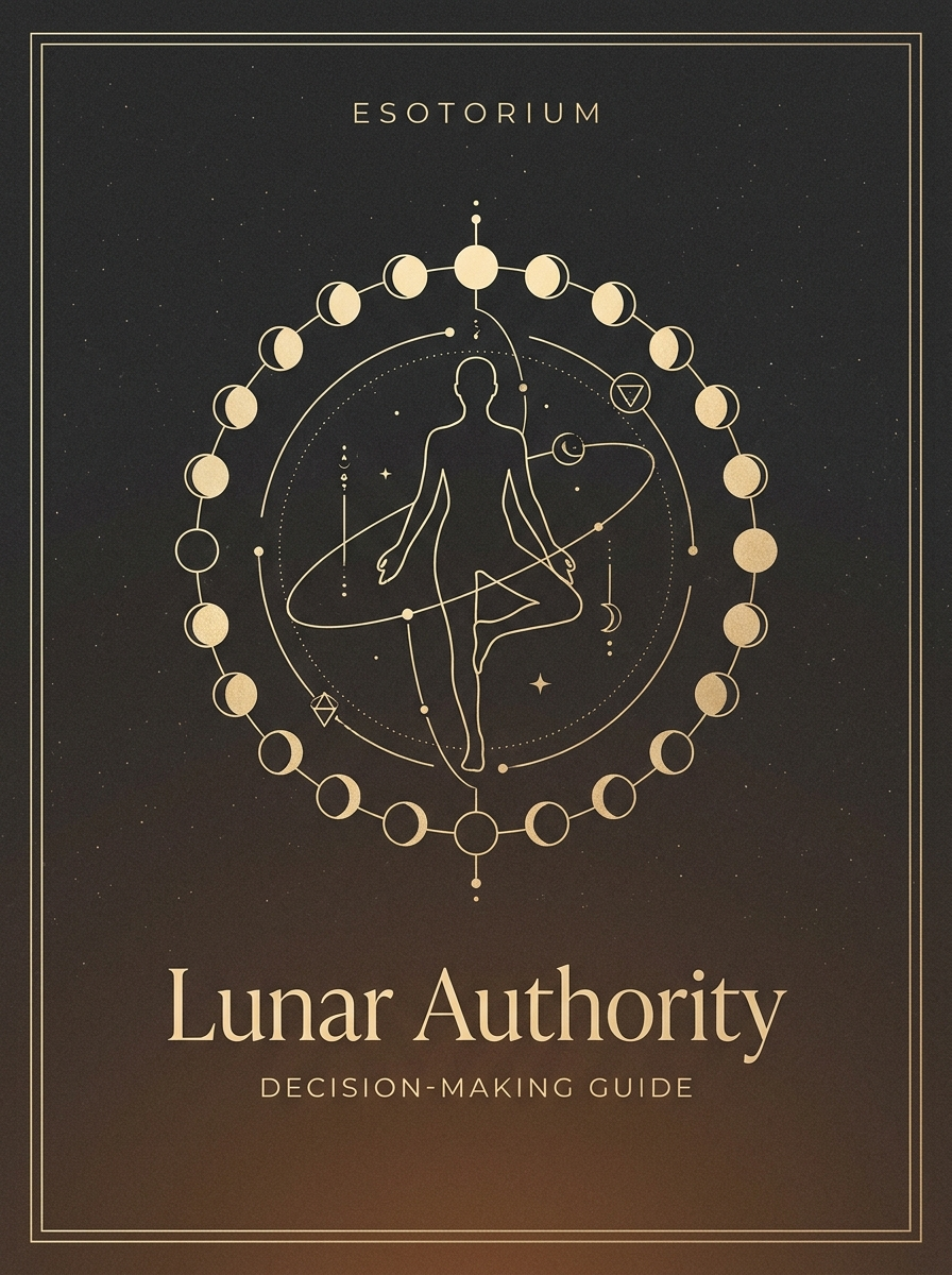 Lunar Authority — How to Make Decisions — Esotorium PDF cover
