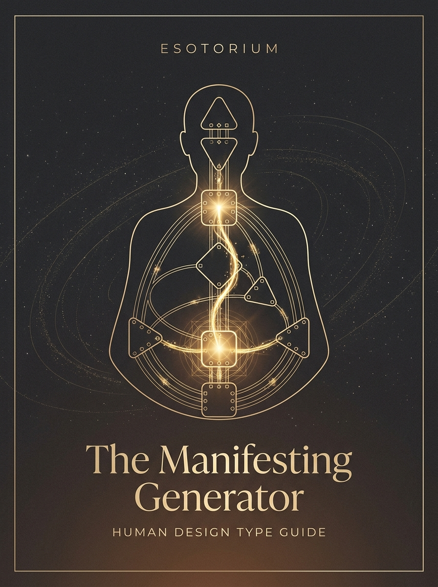 The Manifesting Generator — Human Design Type Guide — Esotorium PDF cover